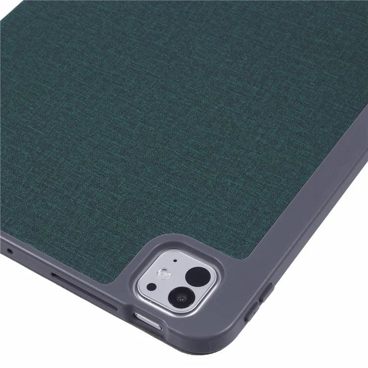 MUTURAL For iPad Pro 11 (2024) Case Origami Stand Pencil Slot Protective Leather Tablet Cover