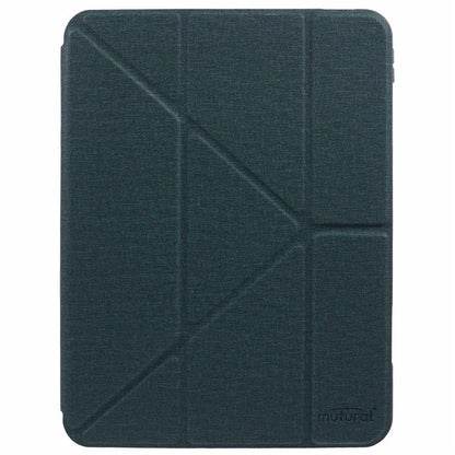 MUTURAL For iPad Pro 11 (2024) Case Origami Stand Pencil Slot Protective Leather Tablet Cover