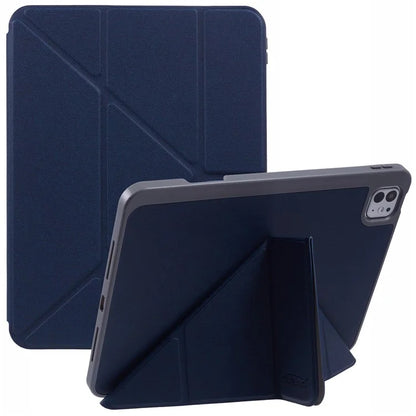 MUTURAL For iPad Pro 11 (2024) Case Origami Stand Pencil Slot Protective Leather Tablet Cover