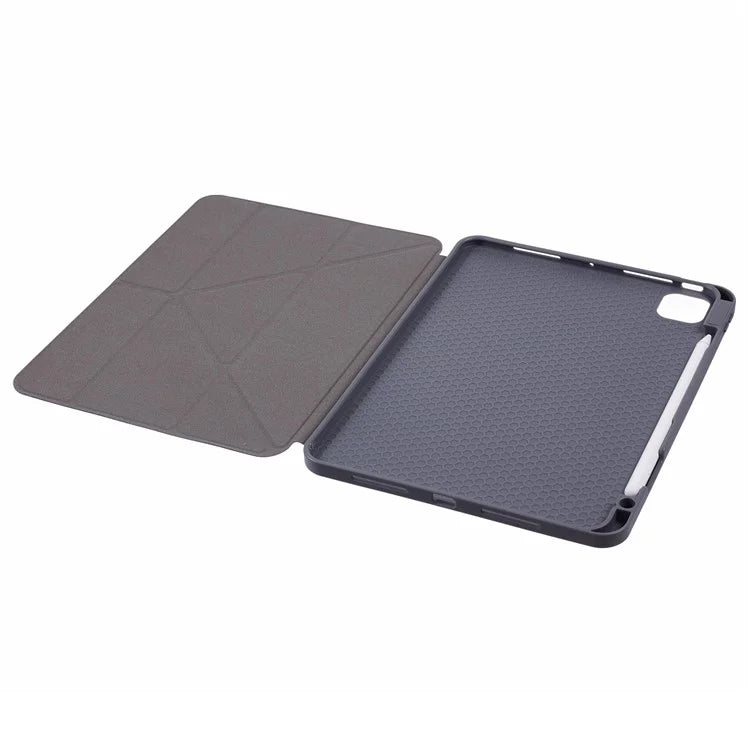 MUTURAL For iPad Pro 11 (2024) Case Origami Stand Pencil Slot Protective Leather Tablet Cover