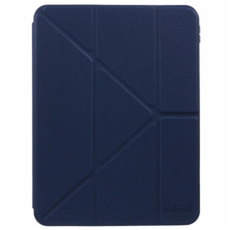 MUTURAL For iPad Pro 11 (2024) Case Origami Stand Pencil Slot Protective Leather Tablet Cover