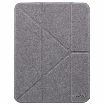 MUTURAL For iPad Pro 11 (2024) Case Origami Stand Pencil Slot Protective Leather Tablet Cover