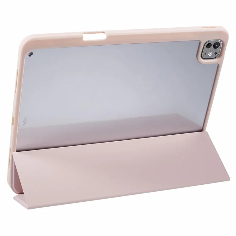 MUTURAL For iPad Pro 13 (2024) Case Leather Trifold Stand Cover  Auto Wake / Sleep