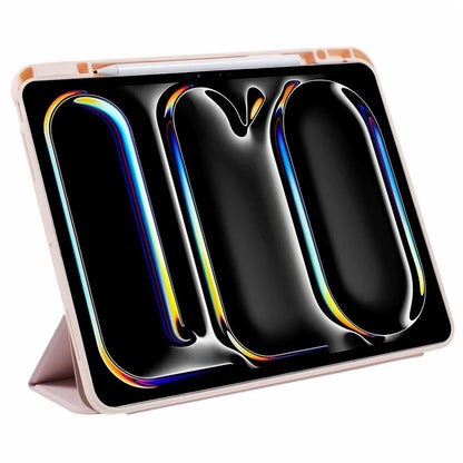 MUTURAL For iPad Pro 13 (2024) Case Leather Trifold Stand Cover  Auto Wake / Sleep