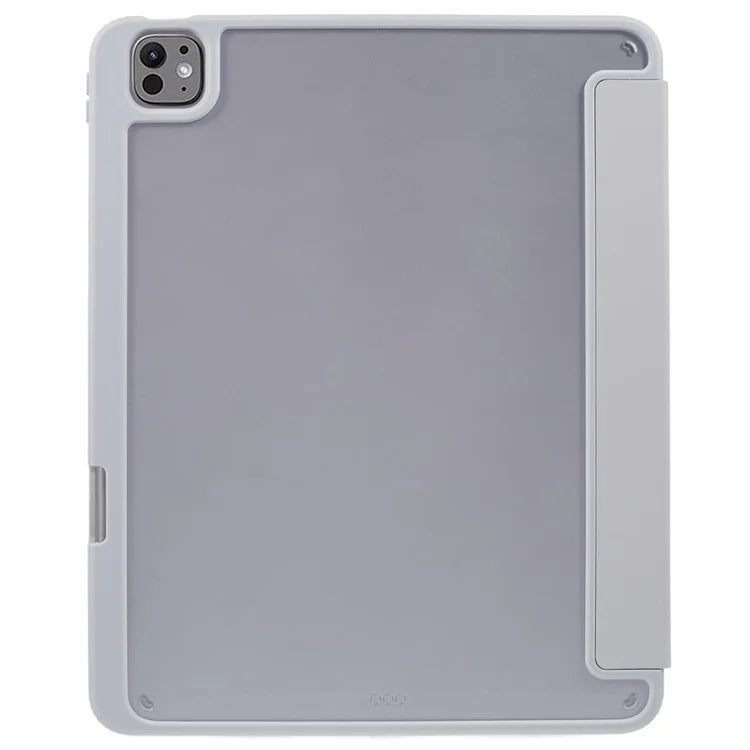 MUTURAL For iPad Pro 13 (2024) Case Leather Trifold Stand Cover  Auto Wake / Sleep