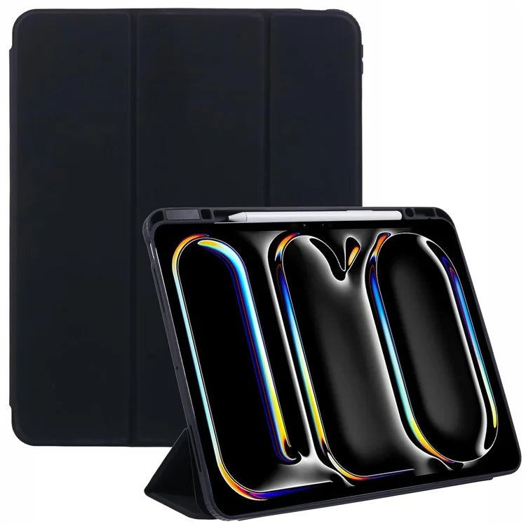 MUTURAL For iPad Pro 13 (2024) Case Leather Trifold Stand Cover  Auto Wake / Sleep