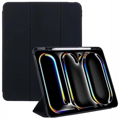 MUTURAL For iPad Pro 13 (2024) Case Leather Trifold Stand Cover  Auto Wake / Sleep