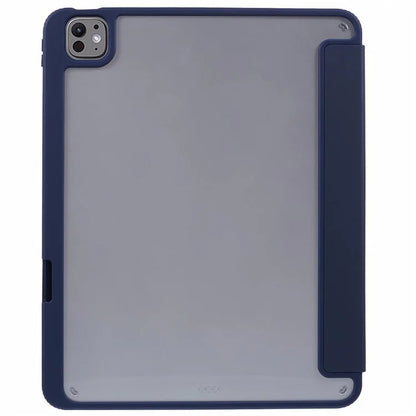 MUTURAL For iPad Pro 13 (2024) Case Leather Trifold Stand Cover  Auto Wake / Sleep