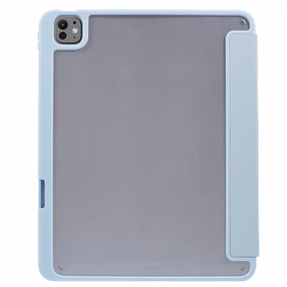 MUTURAL For iPad Pro 13 (2024) Case Leather Trifold Stand Cover  Auto Wake / Sleep