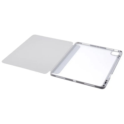 MUTURAL For iPad Air 13 (2024) / iPad Pro 12.9 (2022) / (2021) / (2020) / (2018) Leather Case Trifold Stand Cover with Pencil Holder