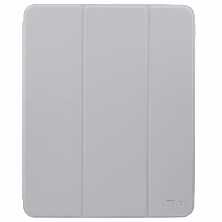 MUTURAL For iPad Air 13 (2024) / iPad Pro 12.9 (2022) / (2021) / (2020) / (2018) Leather Case Trifold Stand Cover with Pencil Holder