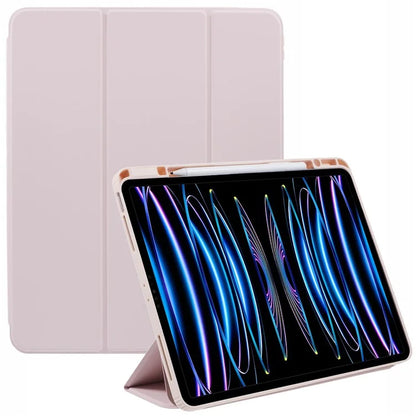 MUTURAL For iPad Air 13 (2024) / iPad Pro 12.9 (2022) / (2021) / (2020) / (2018) Leather Case Trifold Stand Cover with Pencil Holder