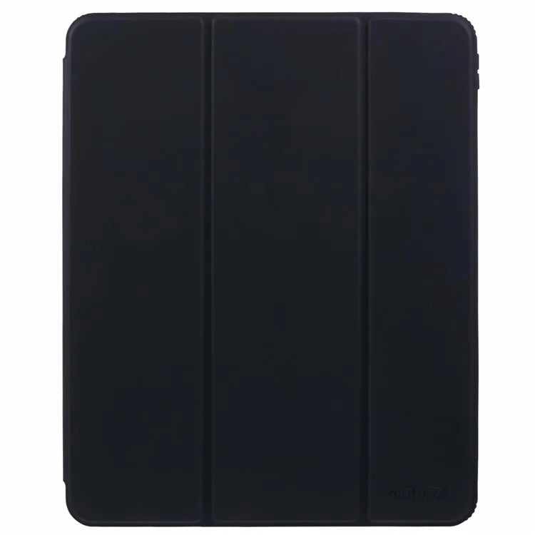 MUTURAL For iPad Air 13 (2024) / iPad Pro 12.9 (2022) / (2021) / (2020) / (2018) Leather Case Trifold Stand Cover with Pencil Holder