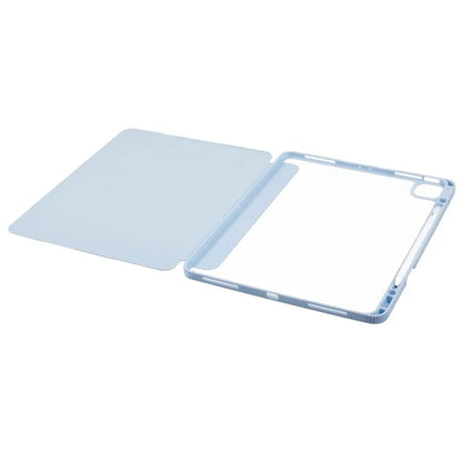 MUTURAL For iPad Air 13 (2024) / iPad Pro 12.9 (2022) / (2021) / (2020) / (2018) Leather Case Trifold Stand Cover with Pencil Holder