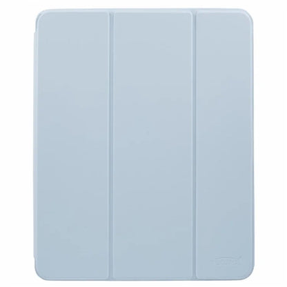 MUTURAL For iPad Air 13 (2024) / iPad Pro 12.9 (2022) / (2021) / (2020) / (2018) Leather Case Trifold Stand Cover with Pencil Holder
