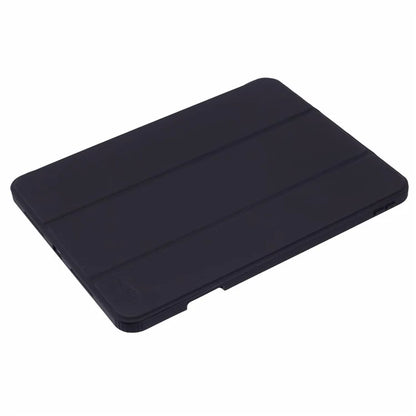 MUTURAL For iPad Pro 11 (2024) Case Tri-Fold Stand Transparent Back Leather Cover with Pen Slot