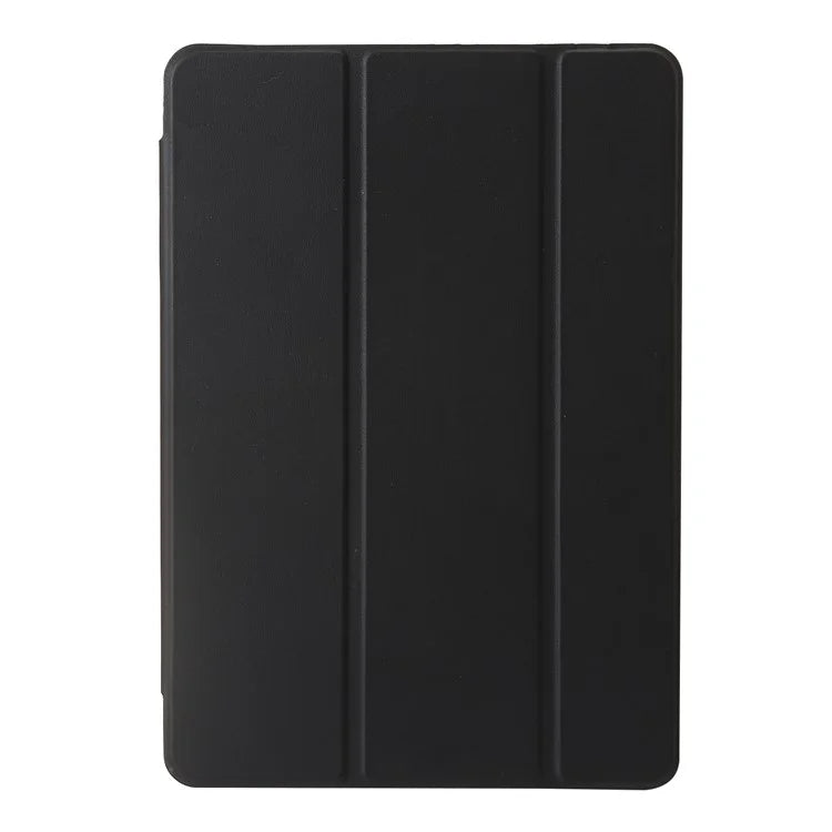 For Huawei MatePad SE 11 Case Tri-Fold Stand Leather+TPU+Acrylic Clear Back Tablet Cover