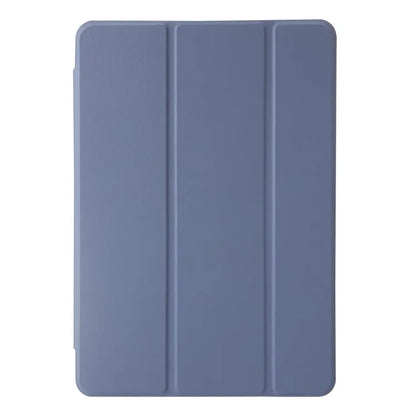 For Huawei MatePad SE 11 Case Tri-Fold Stand Leather+TPU+Acrylic Clear Back Tablet Cover