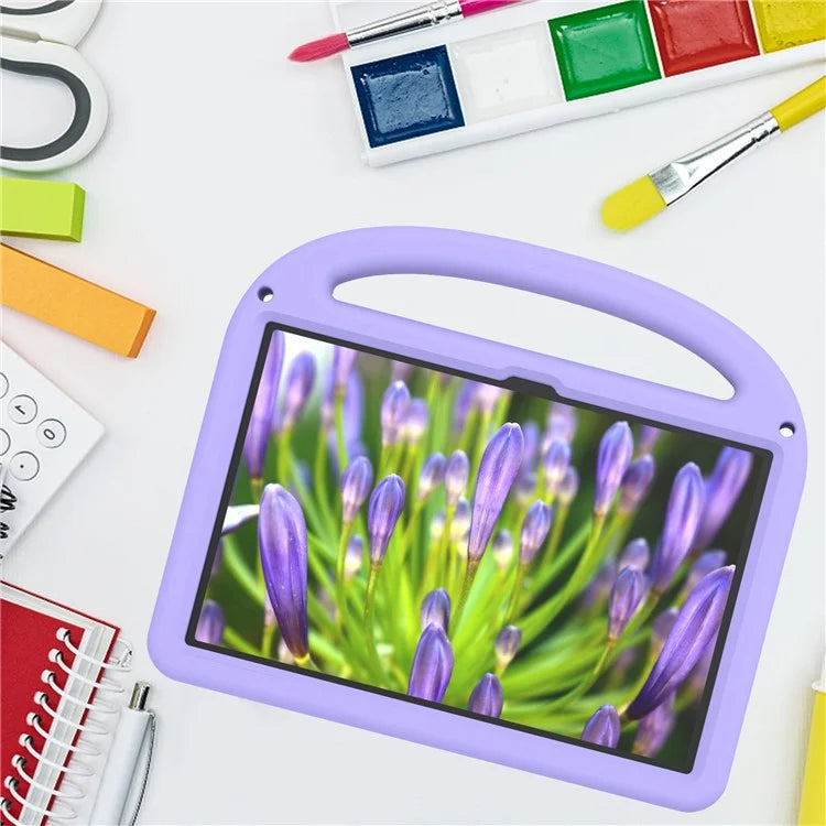 For Lenovo Tab M11 Kickstand Case Cartoon Design Anti-Drop EVA+PC Tablet Cover with Strap