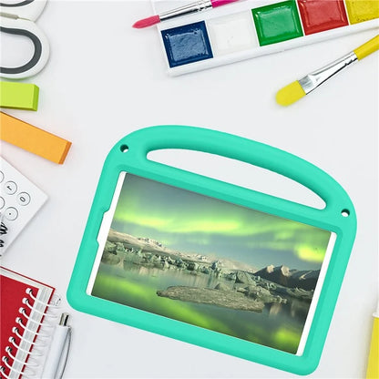 For Samsung Galaxy Tab A9 Case Cartoon Design Kickstand EVA+PC Tablet Cover with Strap