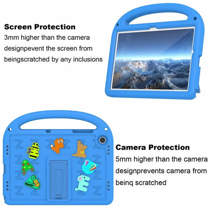 For Samsung Galaxy Tab A9+ Case Cartoon Design EVA+PC Kickstand Tablet Cover with Strap