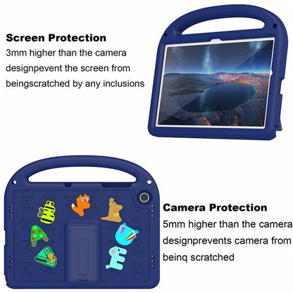 For Samsung Galaxy Tab A9+ Case Cartoon Design EVA+PC Kickstand Tablet Cover with Strap