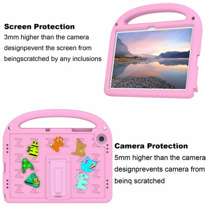 For Samsung Galaxy Tab A9+ Case Cartoon Design EVA+PC Kickstand Tablet Cover with Strap