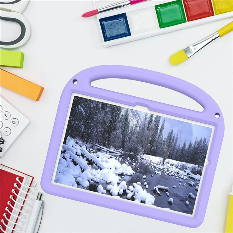 For Samsung Galaxy Tab A9+ Case Cartoon Design EVA+PC Kickstand Tablet Cover with Strap