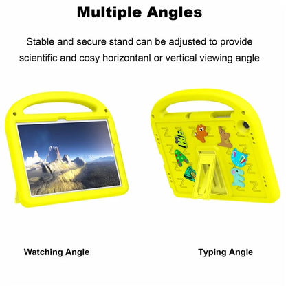 For Samsung Galaxy Tab A9+ Case Cartoon Design EVA+PC Kickstand Tablet Cover with Strap