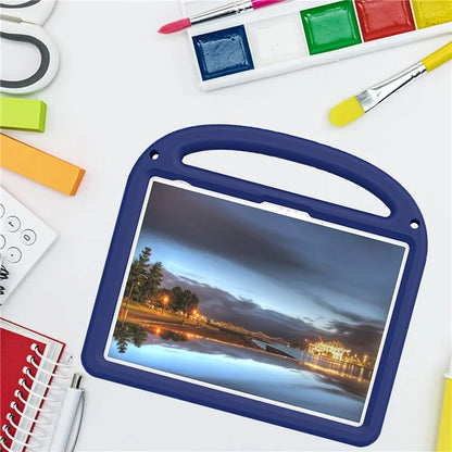 For iPad 10.9 (2022) Case with Strap EVA+PC Kickstand Tablet Cover Cartoon Design