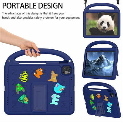 For iPad Pro 11 (2022) / (2021) / (2020) / (2018) / Air (2022) / (2020) Case Cartoon Design EVA+PC Tablet Cover