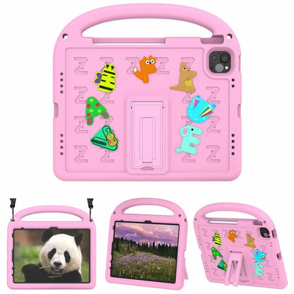 For iPad Pro 11 (2022) / (2021) / (2020) / (2018) / Air (2022) / (2020) Case Cartoon Design EVA+PC Tablet Cover