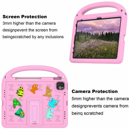 For iPad Pro 11 (2022) / (2021) / (2020) / (2018) / Air (2022) / (2020) Case Cartoon Design EVA+PC Tablet Cover