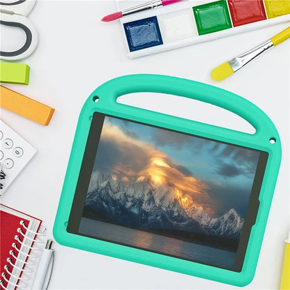 For iPad 9.7-inch (2018) / (2017) / Air (2013) / Air 2 Tablet Case EVA+PC Kickstand Cover Cartoon Design