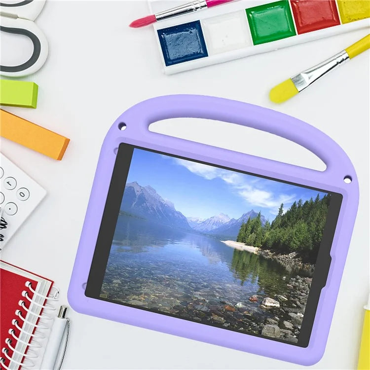 For iPad 9.7-inch (2018) / (2017) / Air (2013) / Air 2 Tablet Case EVA+PC Kickstand Cover Cartoon Design