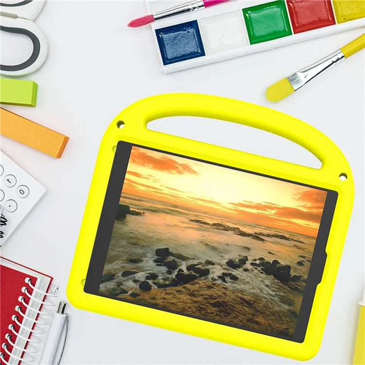 For iPad 9.7-inch (2018) / (2017) / Air (2013) / Air 2 Tablet Case EVA+PC Kickstand Cover Cartoon Design