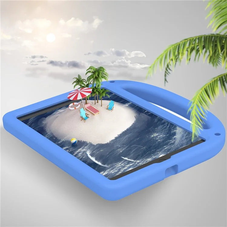 For iPad 10.2 (2021) / (2020) / (2019) Kickstand Case EVA+PC Tablet Cover Cartoon Design