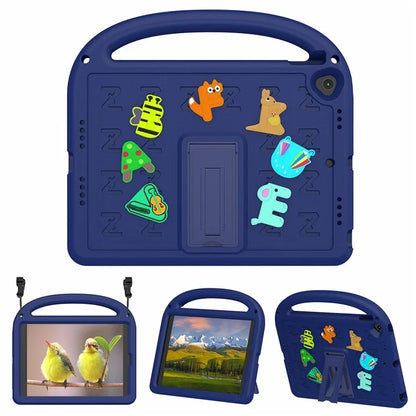 For iPad 10.2 (2021) / (2020) / (2019) Kickstand Case EVA+PC Tablet Cover Cartoon Design