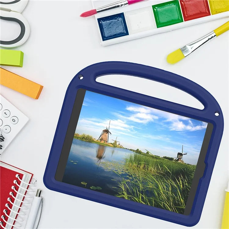 For iPad 10.2 (2021) / (2020) / (2019) Kickstand Case EVA+PC Tablet Cover Cartoon Design