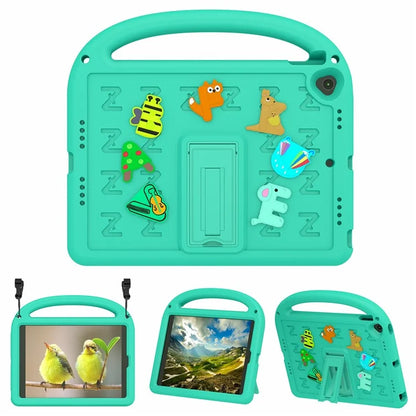 For iPad 10.2 (2021) / (2020) / (2019) Kickstand Case EVA+PC Tablet Cover Cartoon Design