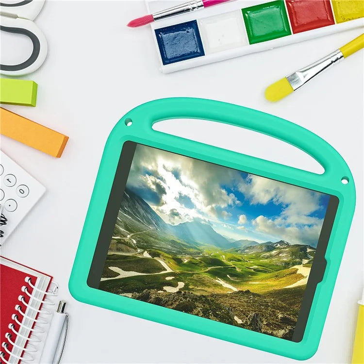 For iPad 10.2 (2021) / (2020) / (2019) Kickstand Case EVA+PC Tablet Cover Cartoon Design
