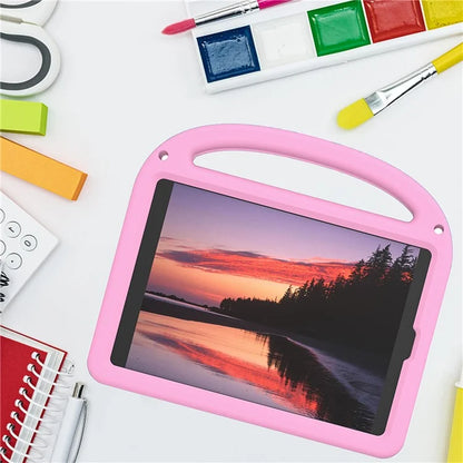 For iPad 10.2 (2021) / (2020) / (2019) Kickstand Case EVA+PC Tablet Cover Cartoon Design