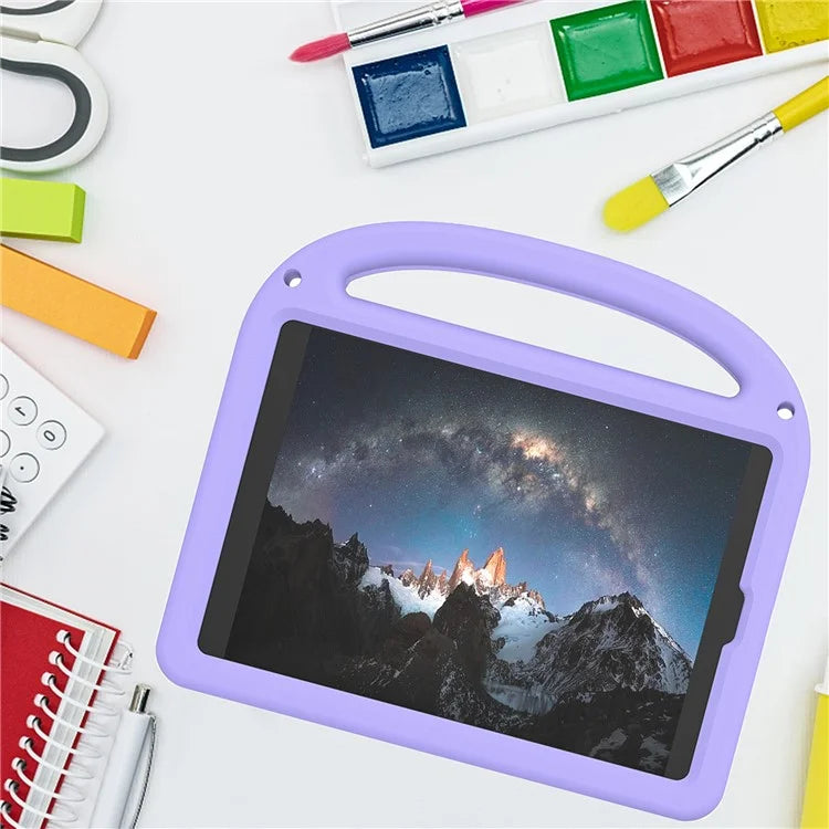 For iPad 10.2 (2021) / (2020) / (2019) Kickstand Case EVA+PC Tablet Cover Cartoon Design