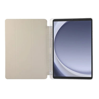 For Samsung Galaxy Tab A9+ Stand Case Auto Sleep / Wake Carbon Fiber Texture Leather Tablet Cover