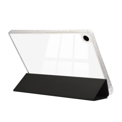 For Samsung Galaxy Tab A9+ Stand Case Auto Sleep / Wake Carbon Fiber Texture Leather Tablet Cover