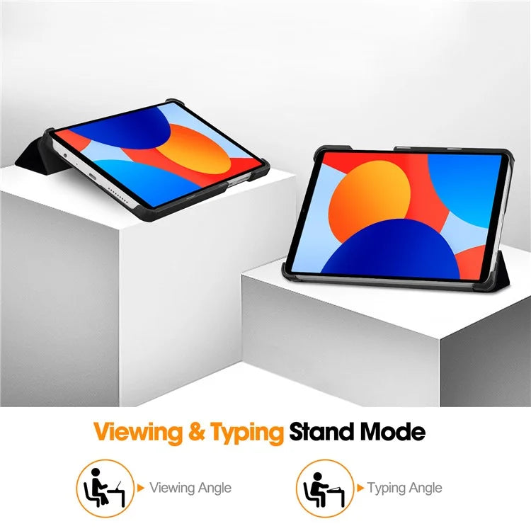 For Xiaomi Redmi Pad SE Stand Case Pattern Print Leather Tablet Cover