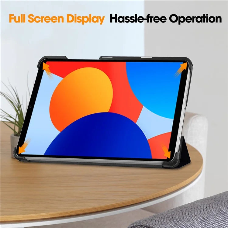 For Xiaomi Redmi Pad SE Stand Case Pattern Print Leather Tablet Cover