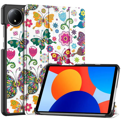 For Xiaomi Redmi Pad SE Stand Case Pattern Print Leather Tablet Cover