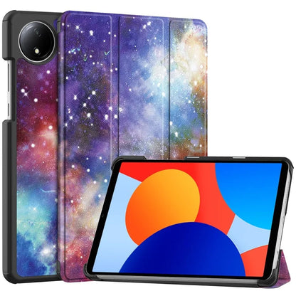 For Xiaomi Redmi Pad SE Stand Case Pattern Print Leather Tablet Cover