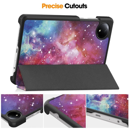 For Xiaomi Redmi Pad SE Stand Case Pattern Print Leather Tablet Cover